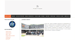 Desktop Screenshot of celar.com.co