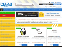 Tablet Screenshot of celar.cz